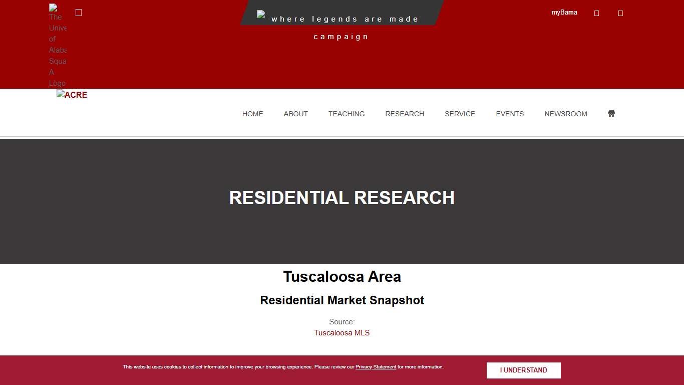 Tuscaloosa Area - ACRE